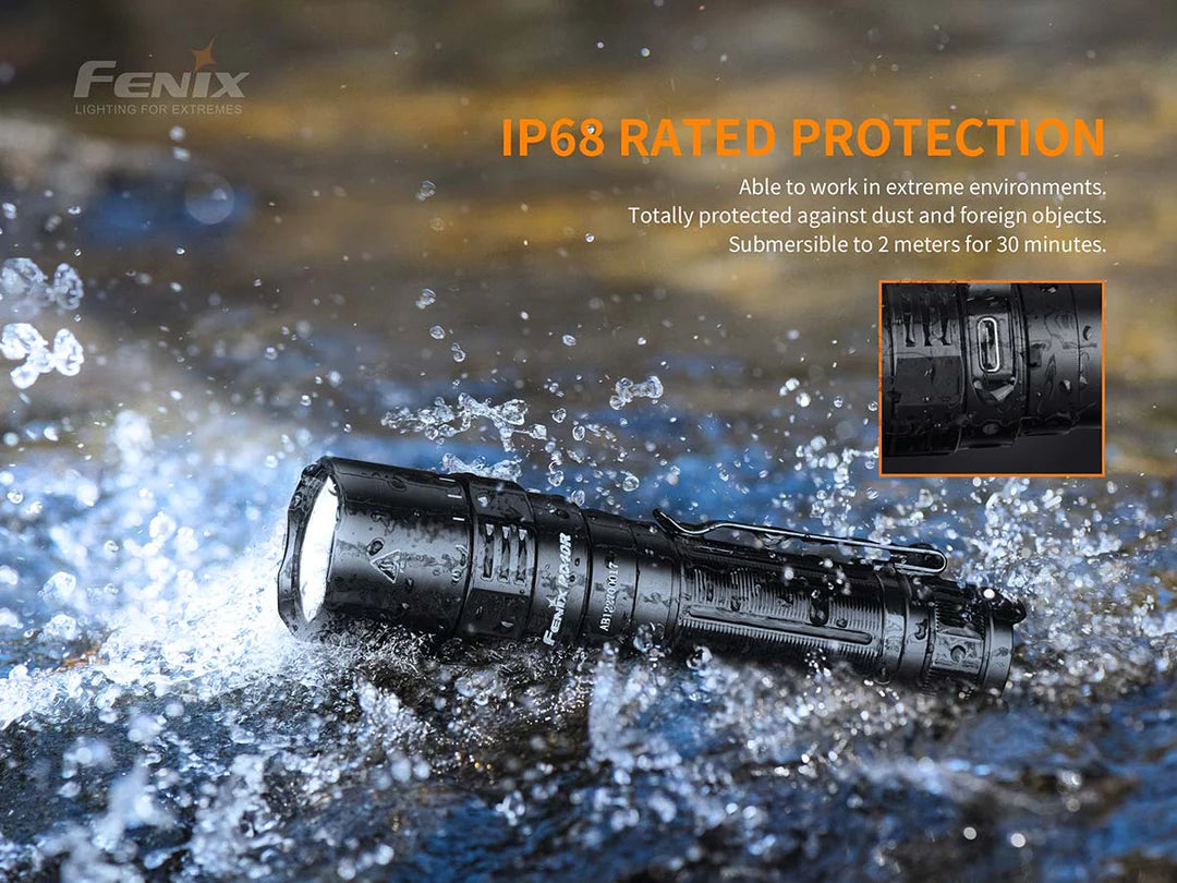 Fenix PD40R V2.0 LED Flashlight + FREE E01 V2.0 Flashlight