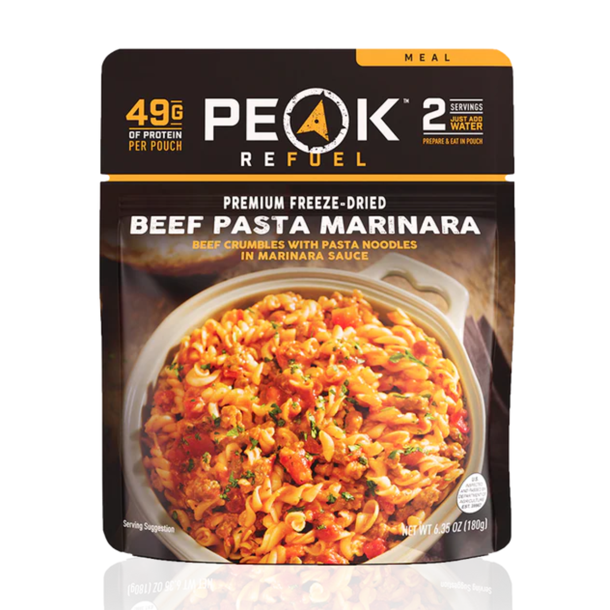 Peak Refuel Beef Pasta Marinara Meal