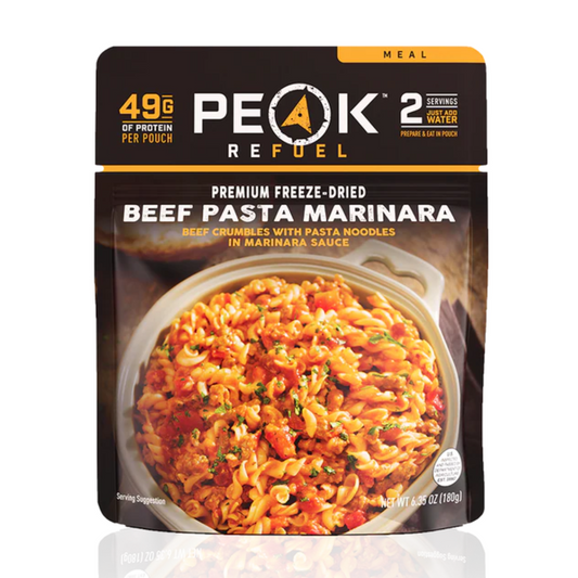 Peak Refuel Beef Pasta Marinara Meal