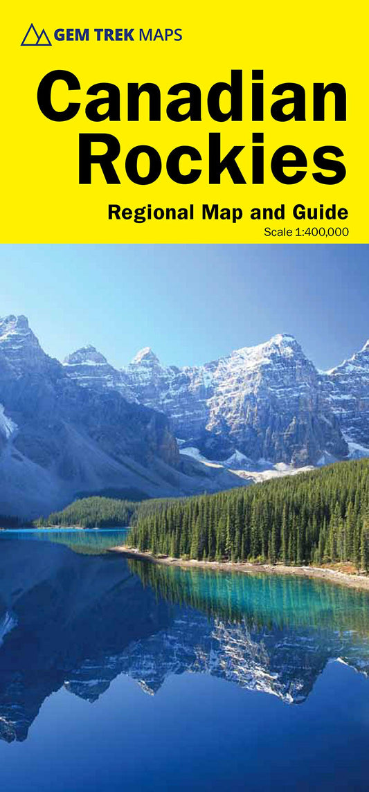 GemTrek Canadian Rockies Map